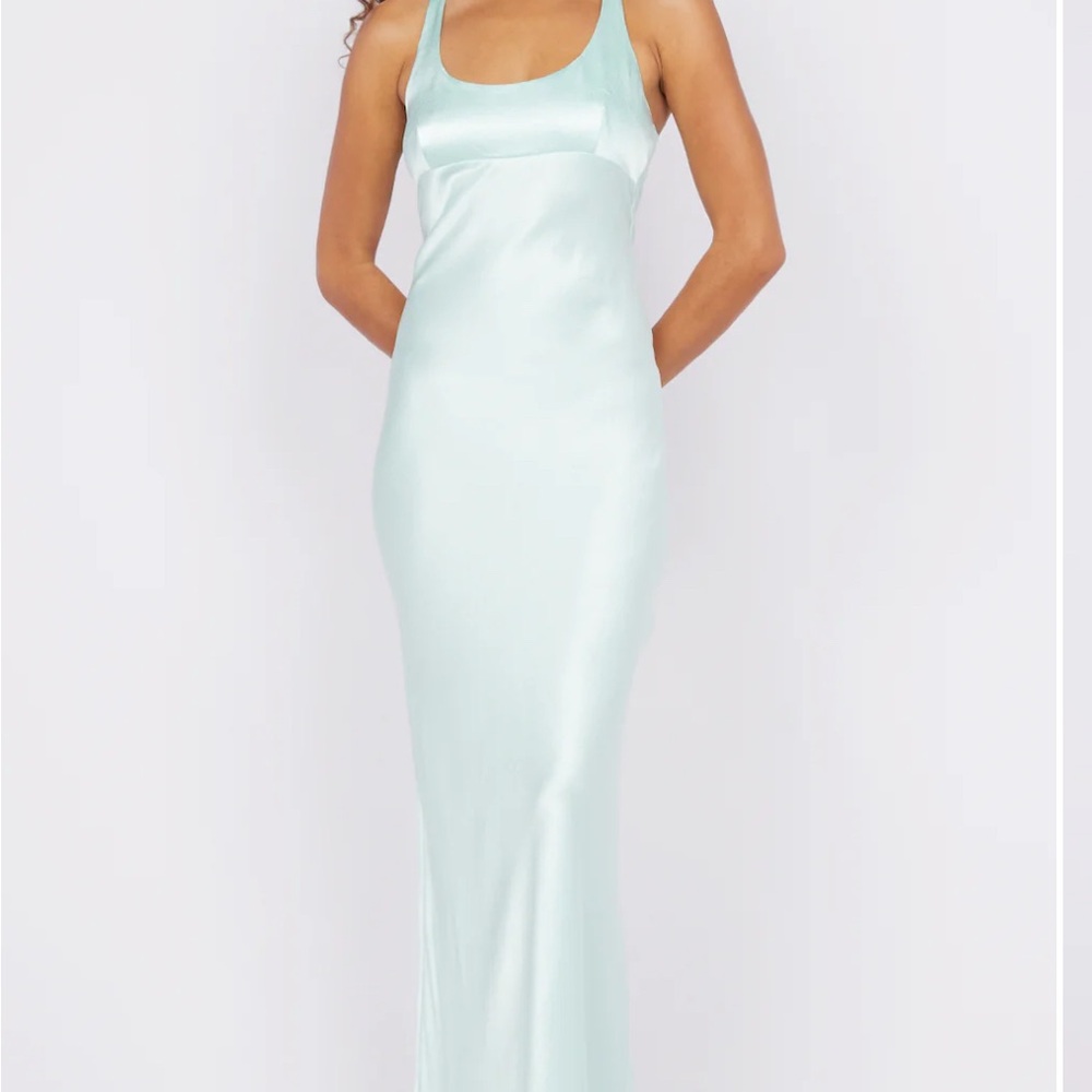 NWT Maxina Crossover Dress in Mint